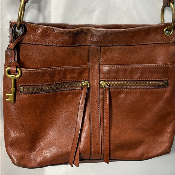 (Used) Fossil Rich Brown Leather Crossbody Bag
In Excellent Condition! - Picture 2 of 13